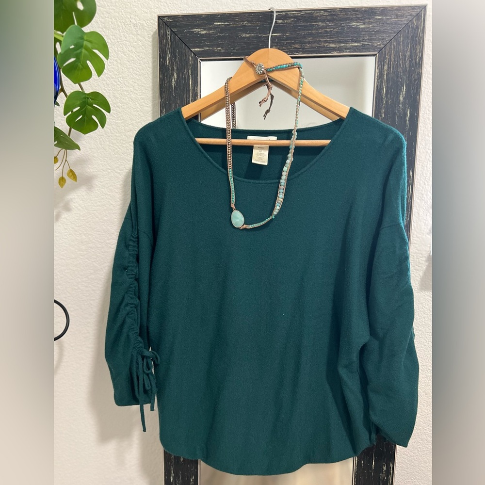 MAX STUDIO Ruched Blouse